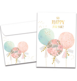 Happy for You Engagement Greeting Card