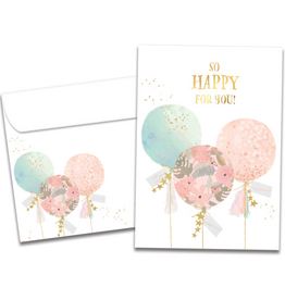 Happy for You Engagement Greeting Card