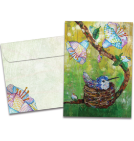 Little Nestling New Baby Greeting Card