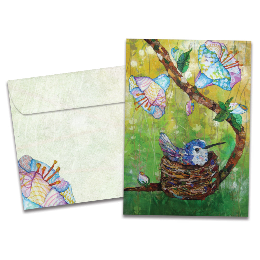 Little Nestling New Baby Greeting Card