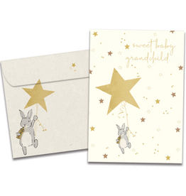 Sweet Baby Grandchild New Baby Greeting Card