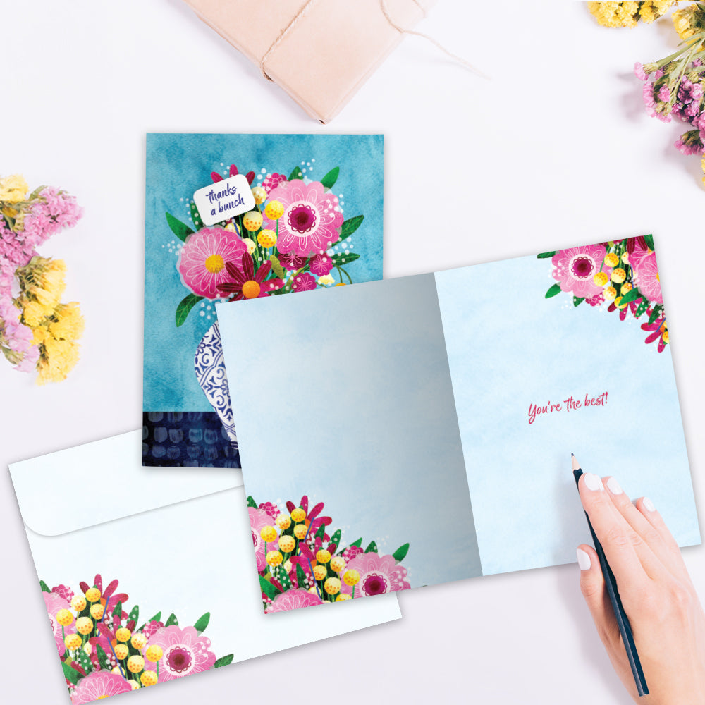 Thanks a Bunch Thank You Greeting Card