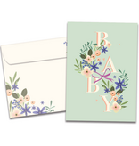 Butterfly Miracle New Baby Greeting Card