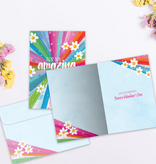 Amazing Flowers Valentine’s Day Greeting Card