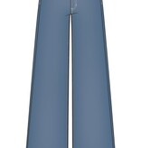 Liverpool Los Angeles morgan cuffed crop wide leg w. trim 30' inseam