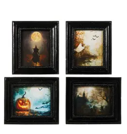 FLEURISH 6" Spooky Nights Mini Gallery Framed Print (choice of 4 styles)