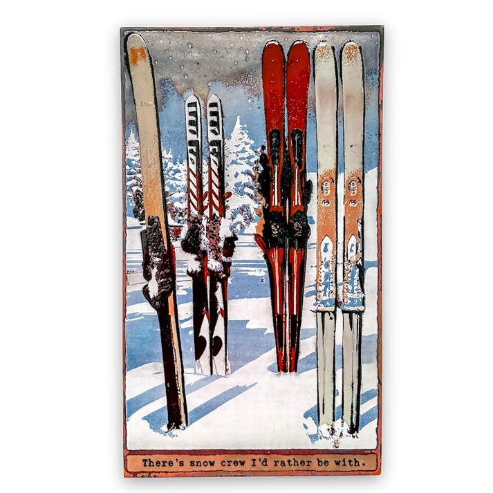 Houston Llew HL Limited: Snow Crew (24"x14")