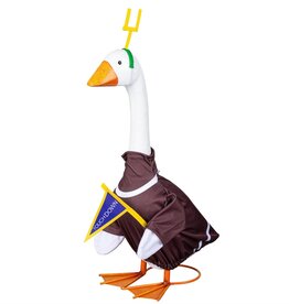 Evergreen Giddy the Goose Outfit, Football Post