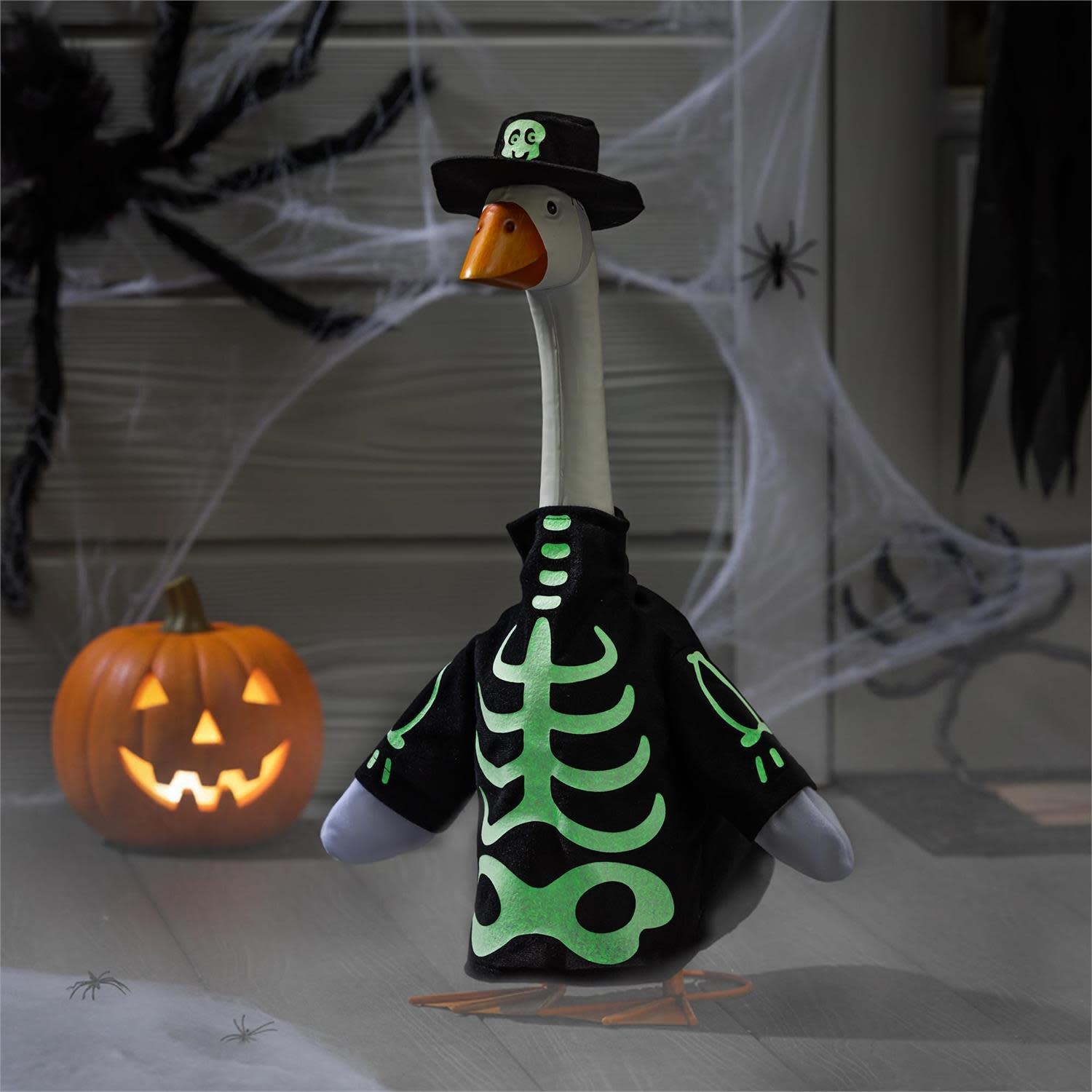 Evergreen Giddy the Goose Outfit, Skeleton Glow in Dark
