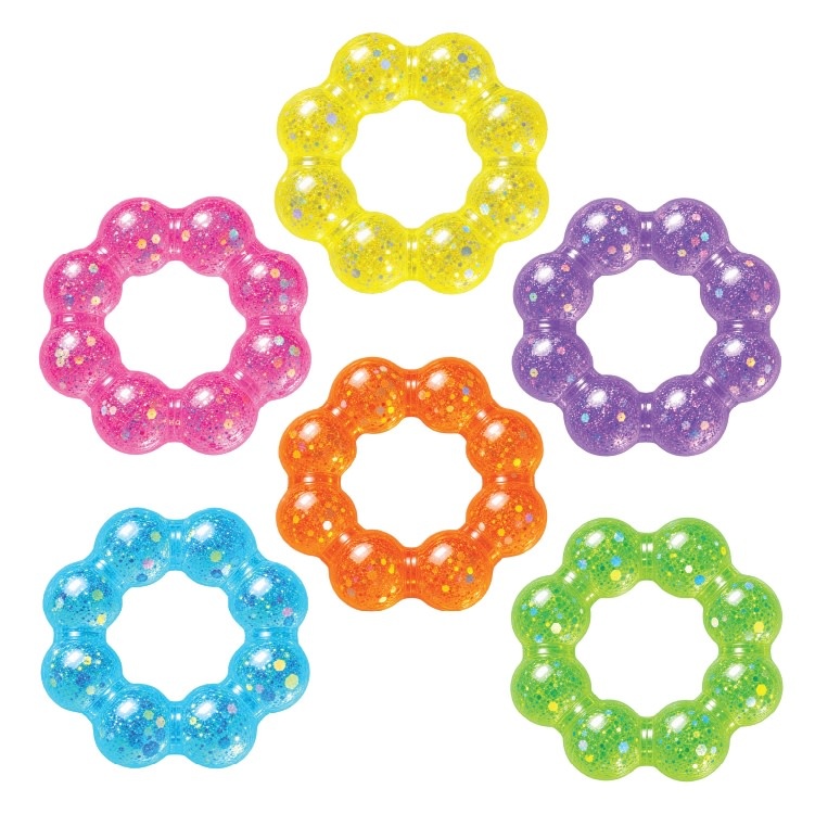 Novelty Brands Fun Doh Squishy Sparkle Glitter Sensory Bracelet