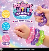 Novelty Brands Fun Doh Squishy Sparkle Glitter Sensory Bracelet