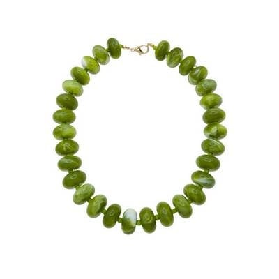 Meghan Browne Style Green Bee Necklace