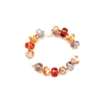 Meghan Browne Style Natural Multi Gib Bracelet