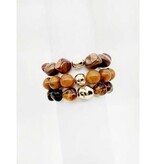 Meghan Browne Style Brown Jim Bracelet