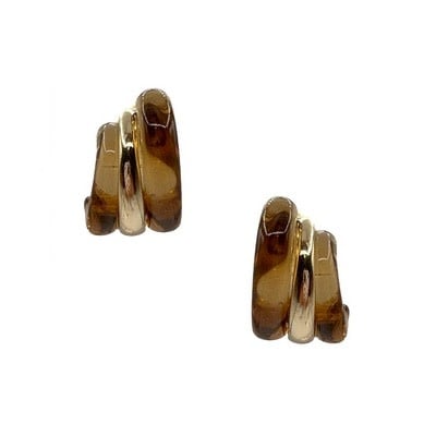 Meghan Browne Style Tortoise Sal Earrings