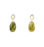 Meghan Browne Style Green See Earrings