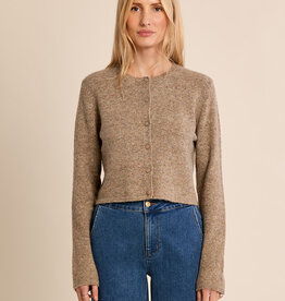 Molly Bracken Camel Ladies Knitted Cardigan