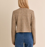 Molly Bracken Camel Ladies Knitted Cardigan