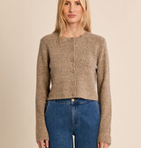 Molly Bracken Camel Ladies Knitted Cardigan
