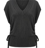 Liverpool Los Angeles vneck dolman popover sweater w/ ties