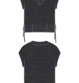 Liverpool Los Angeles vneck dolman popover sweater w/ ties