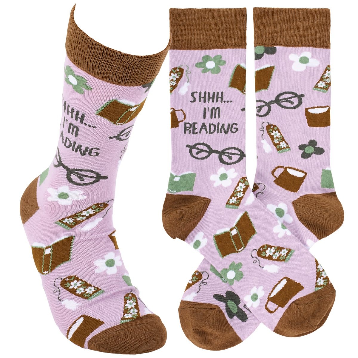 Primitives by Kathy PBK Socks - I'm Reading