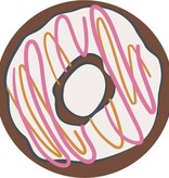 FLEURISH Icing Donut Round Car Coaster