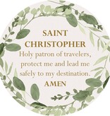 FLEURISH St. Christopher Car Coaster