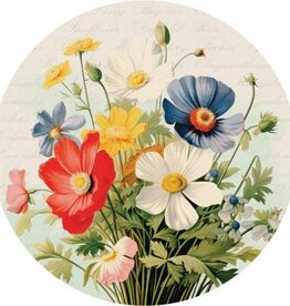 FLEURISH Wildflowers - Car Coaster