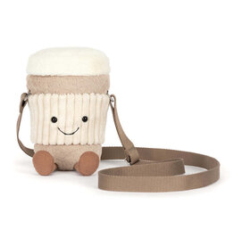 Jellycat New Amuseables Perkle Coffee Shoulder Bag