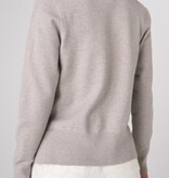 Liverpool Los Angeles vneck long sleeve sweater w lace