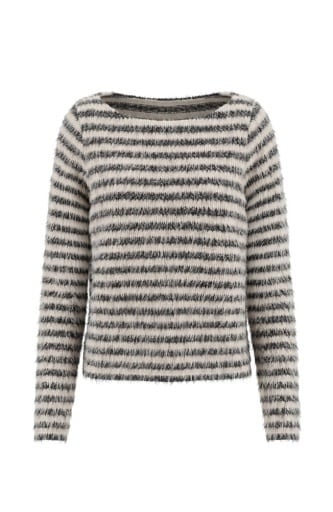 Liverpool Los Angeles long sleeve boatneck knit top