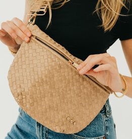 Taupe Westlyn Woven Bum Bag