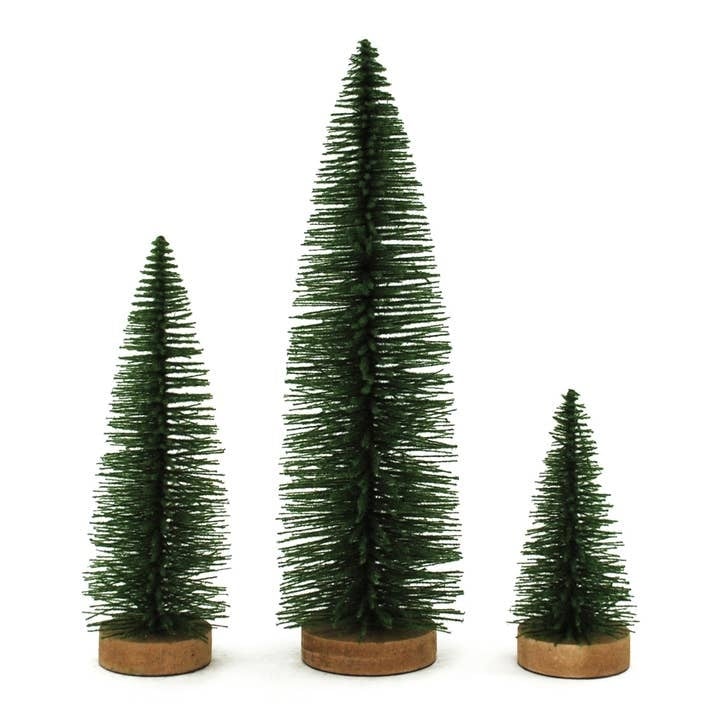 FLEURISH Small Green Bottlebrush Tree
