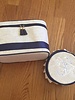 Main Street Collections Linen Jewelry Case - Round