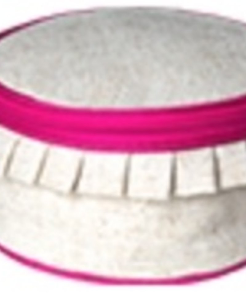 Main Street Collections Linen Jewelry Case - Round