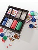 Brouk Wooden Box Poker Set