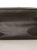 Brouk Leather Toiletry Bag in Olive with Leather Trim