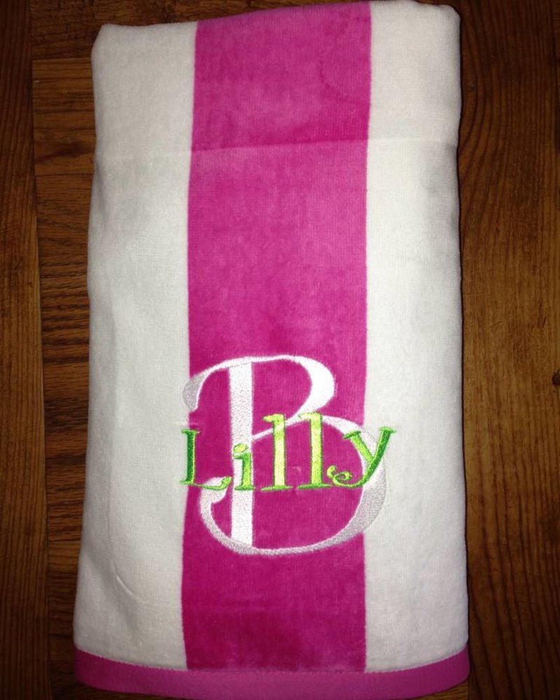 Terry Town Striped Beach Towels