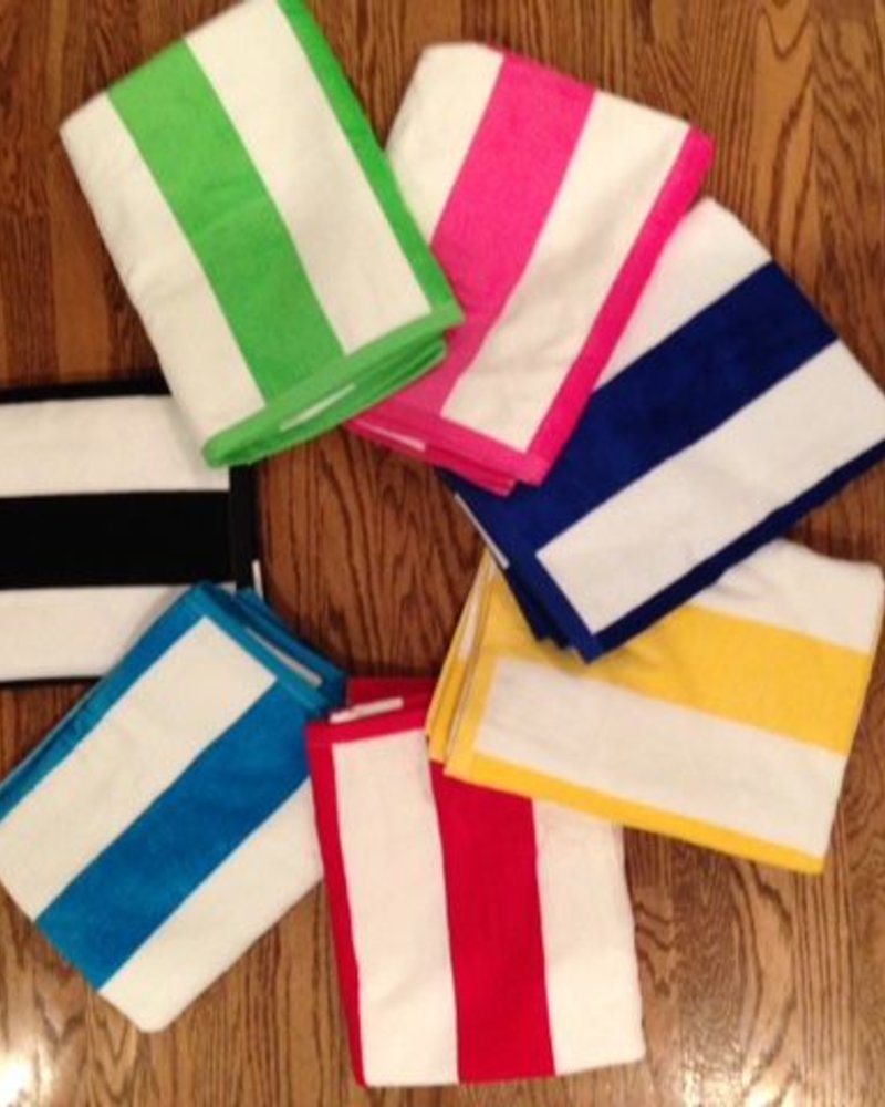Terry Town Striped Beach Towels