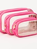 The Royal Standard Clear Case Trio  (set of 3)