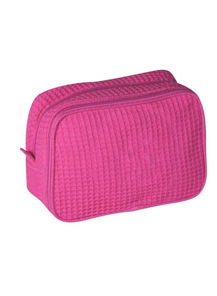 Terry Town Waffle Weave Large Cosmetic Bag