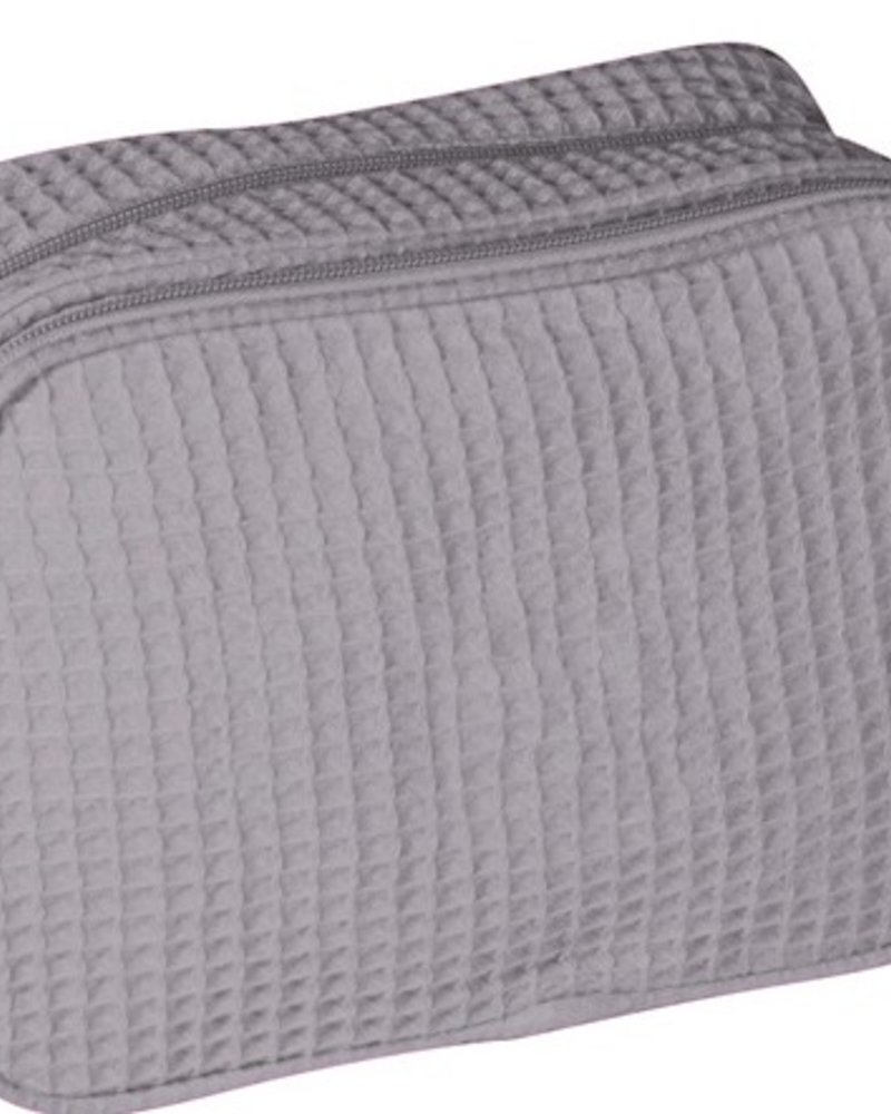 Terry Town Waffle Weave Large Cosmetic Bag