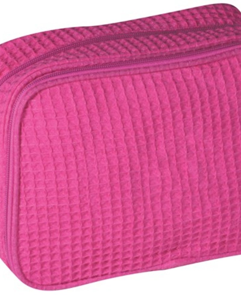 Terry Town Waffle Weave Large Cosmetic Bag