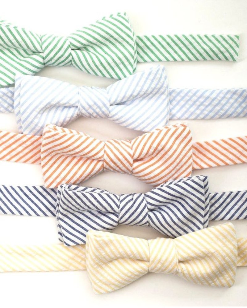 Youth Seersucker BowTie