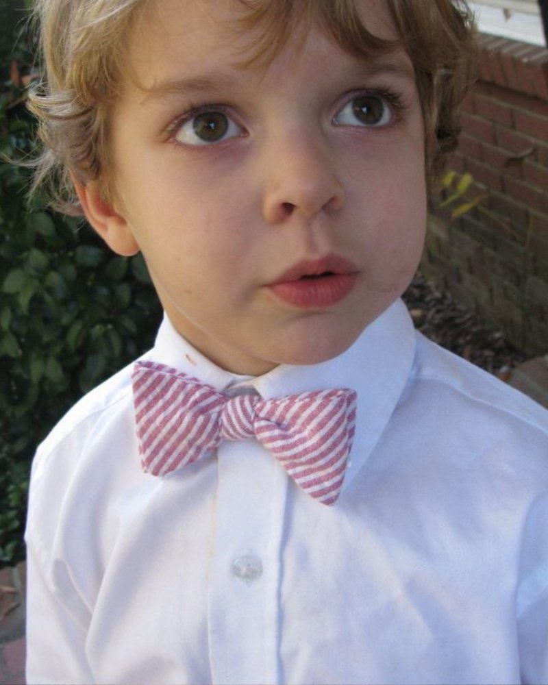 Youth Seersucker BowTie