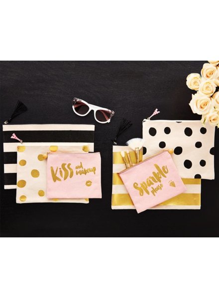 Sparkle Please Set of Three Pouches