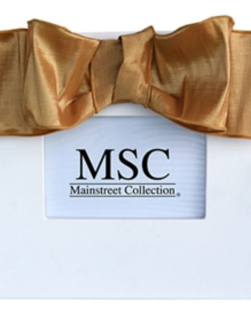 Main Street Collections Picture Frame with Gold Bow