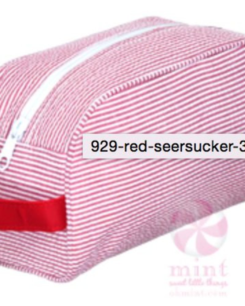 Oh Mint Seersucker DOP Kit