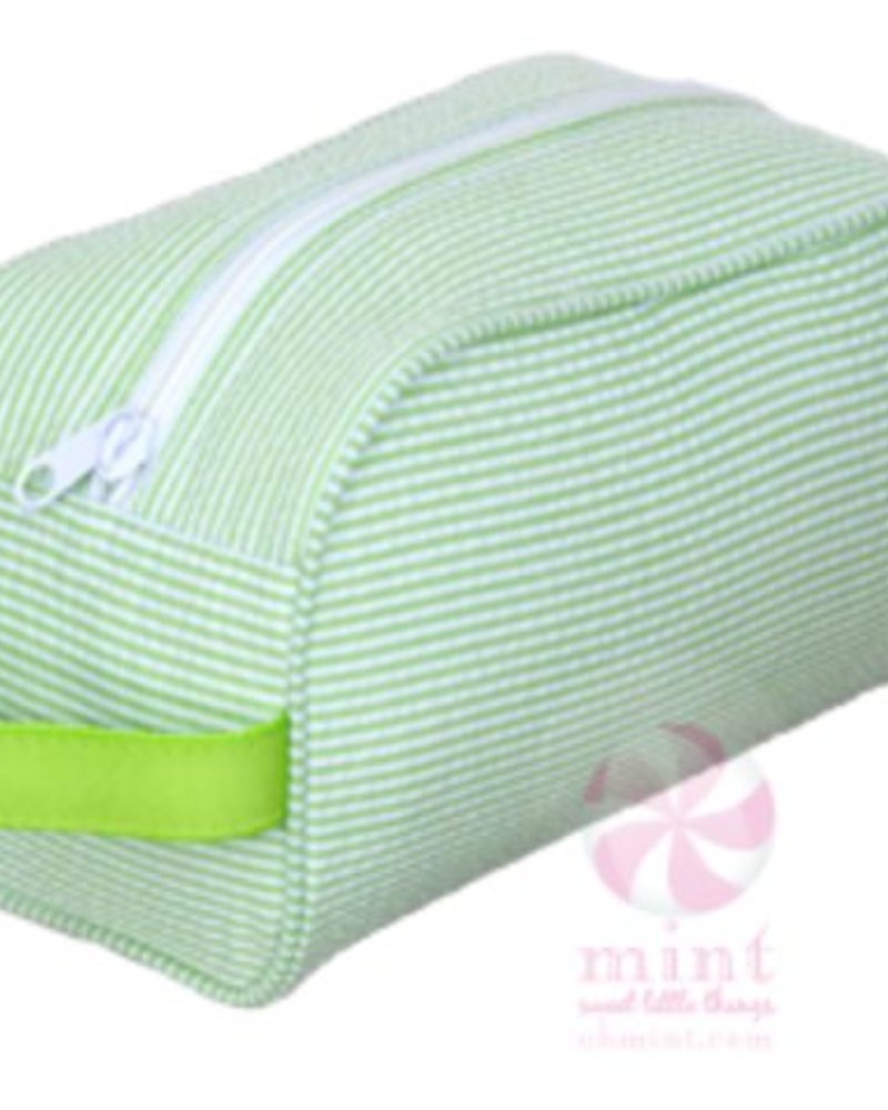 Oh Mint Seersucker DOP Kit